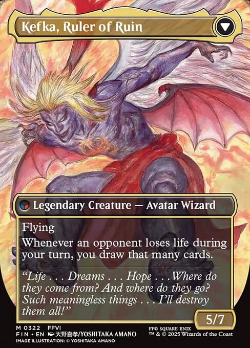 Kefka, Court Mage // Kefka, Ruler of Ruin