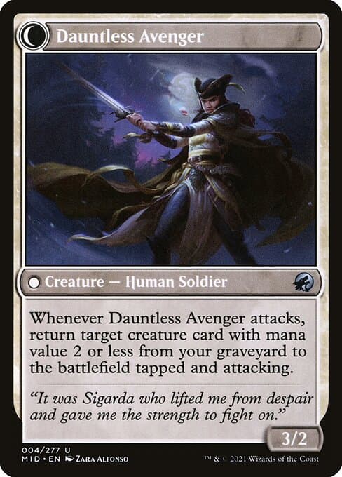 Bereaved Survivor // Dauntless Avenger