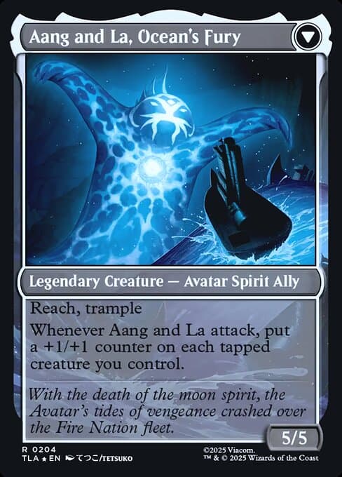 Aang, Swift Savior // Aang and La, Ocean's Fury