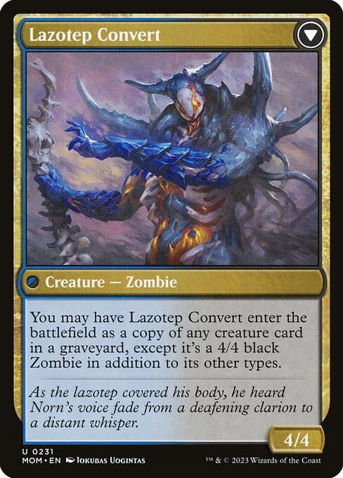 Invasion of Amonkhet // Lazotep Convert