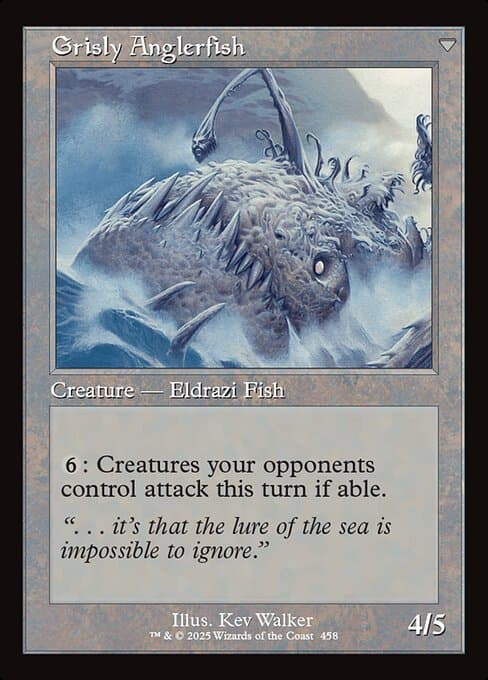 Grizzled Angler // Grisly Anglerfish