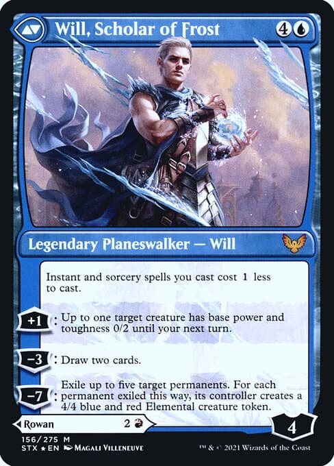 Rowan, Scholar of Sparks // Will, Scholar of Frost