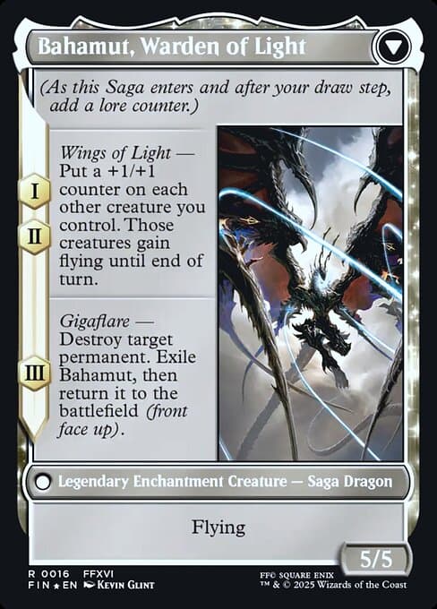 Dion, Bahamut's Dominant // Bahamut, Warden of Light