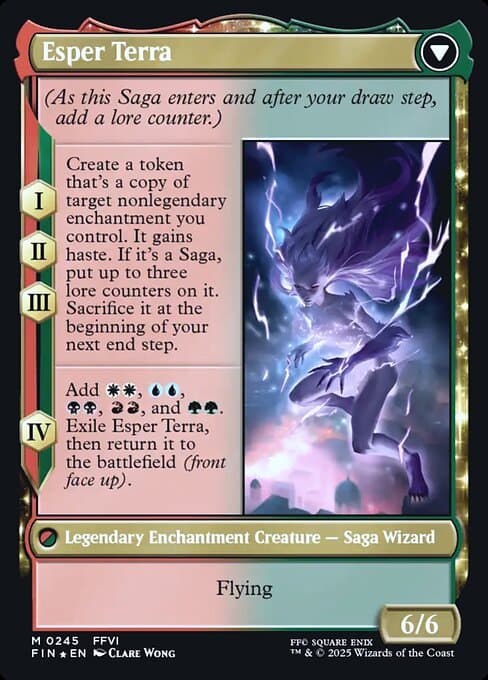 Terra, Magical Adept // Esper Terra