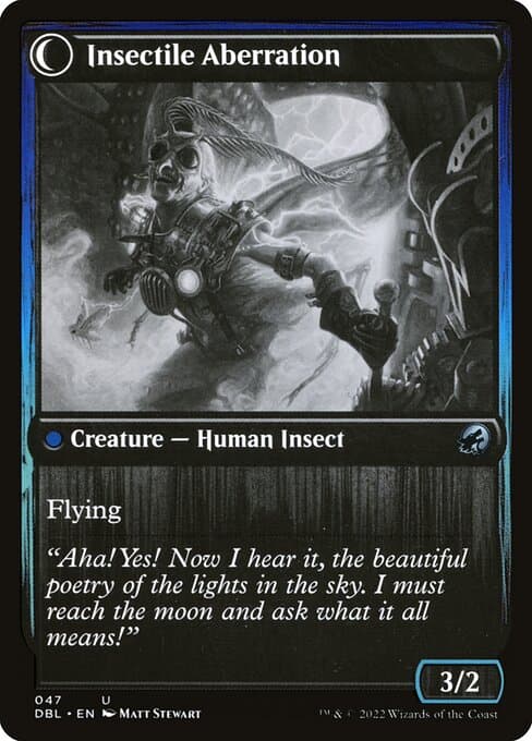 Delver of Secrets // Insectile Aberration