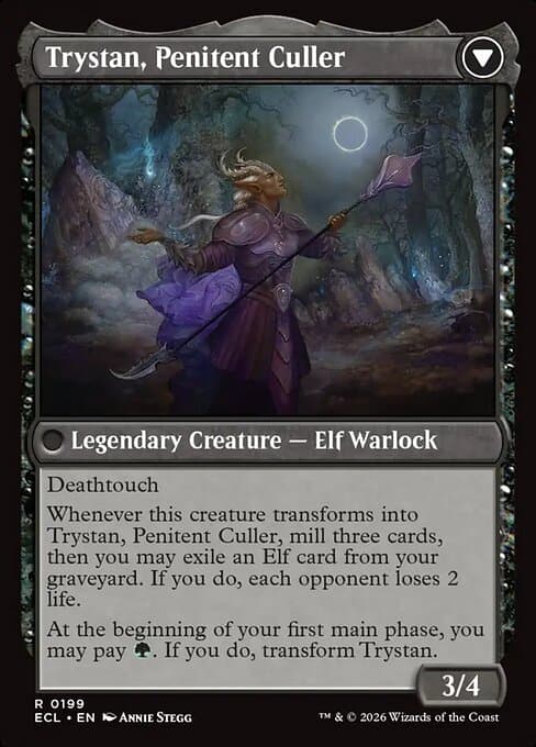 Trystan, Callous Cultivator // Trystan, Penitent Culler