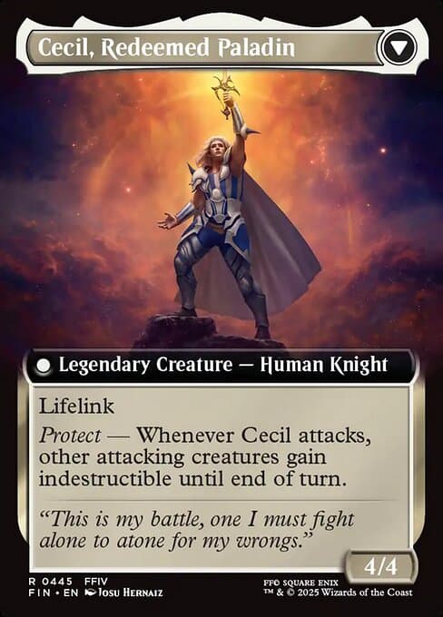 Cecil, Dark Knight // Cecil, Redeemed Paladin
