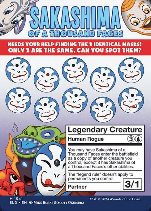 Sakashima of a Thousand Faces // Sakashima of a Thousand Faces