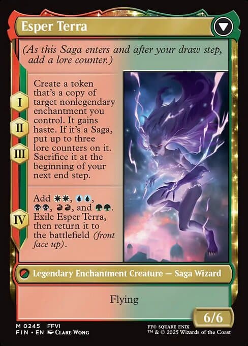 Terra, Magical Adept // Esper Terra