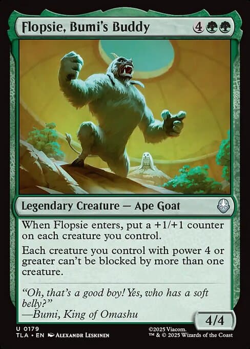 Flopsie, Bumi's Buddy