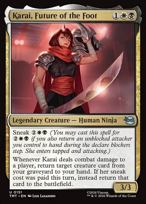 Karai, Future of the Foot