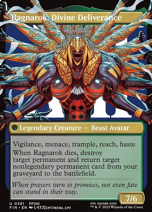 Ragnarok, Divine Deliverance // Vanille, Cheerful l'Cie