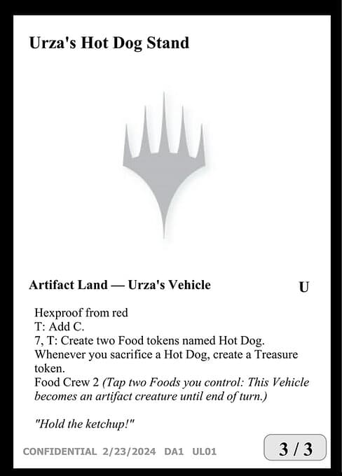 Urza's Hot Dog Stand