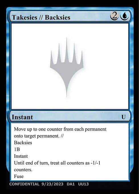 Takesies // Backsies
