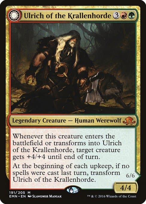 Ulrich of the Krallenhorde // Ulrich, Uncontested Alpha