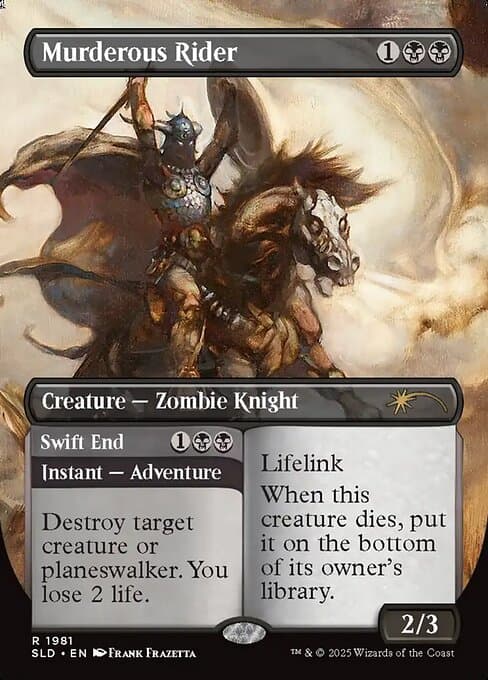 Murderous Rider // Swift End