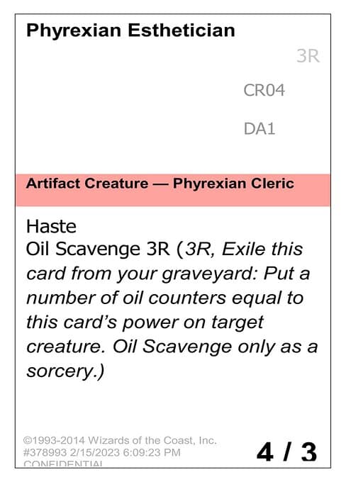Phyrexian Esthetician
