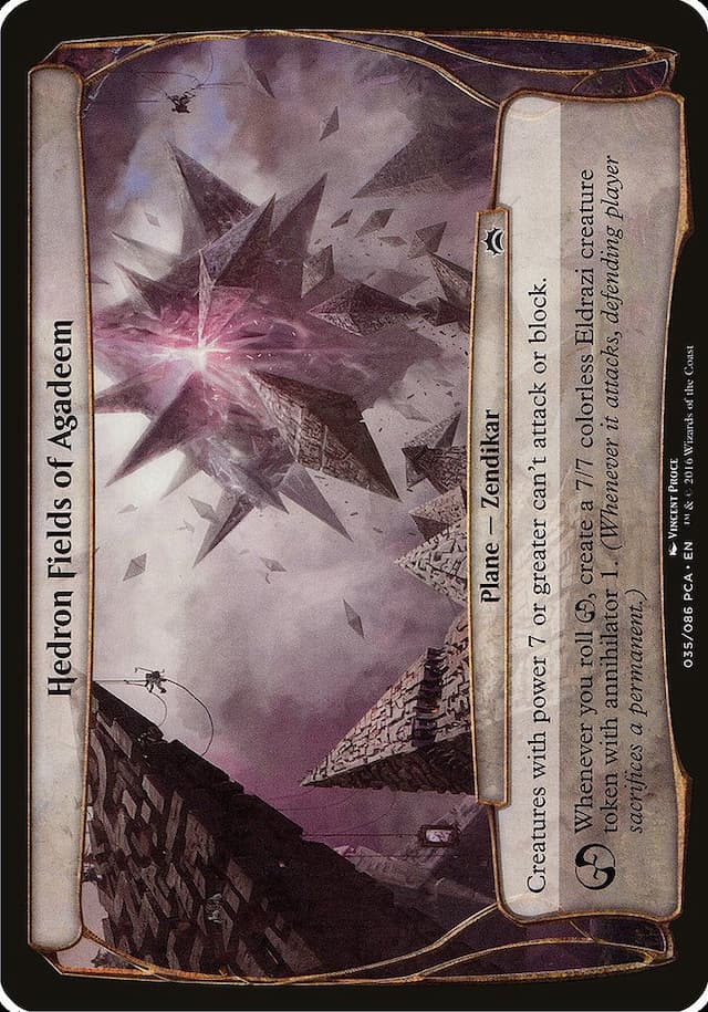 Hedron Fields of Agadeem