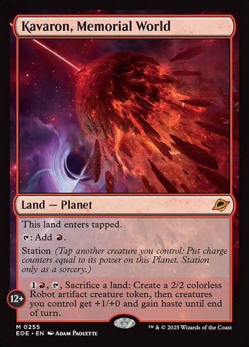 Kavaron, Memorial World