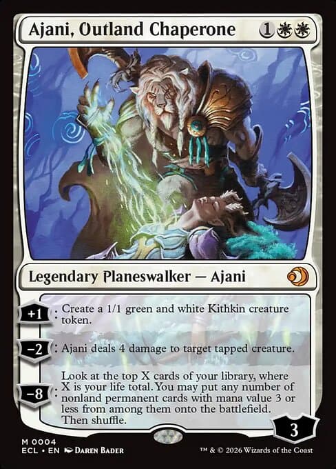 Ajani, Outland Chaperone