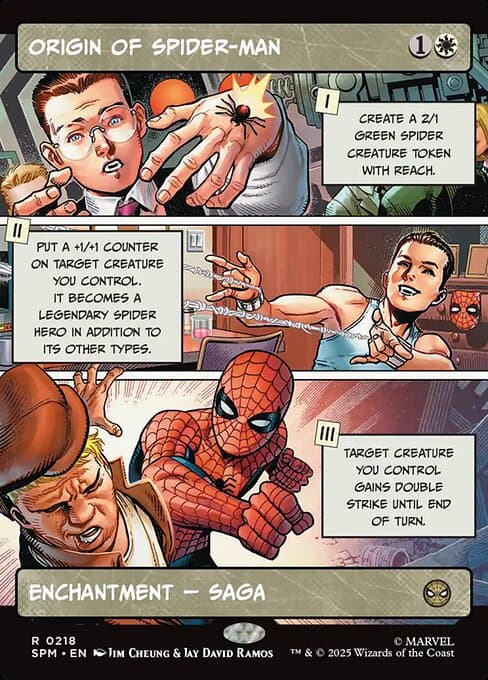 Origin of Spider-Man