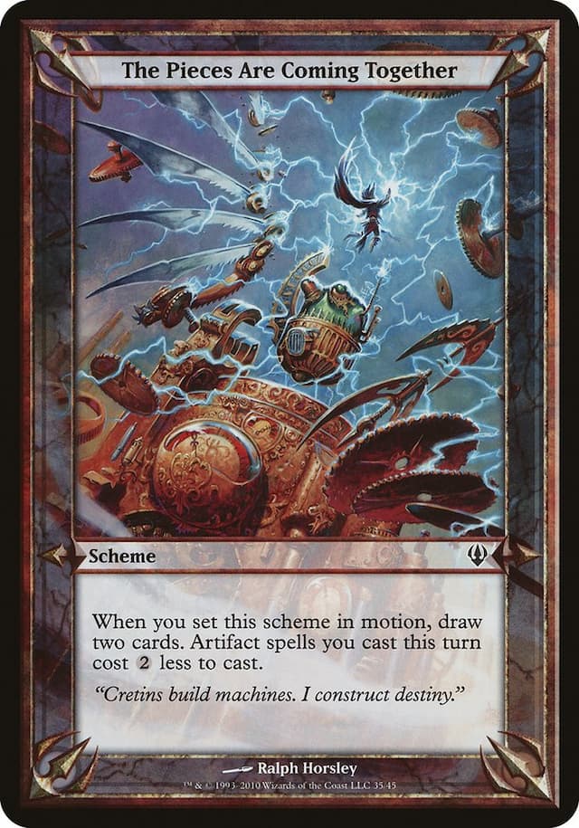 The Pieces Are Coming Together