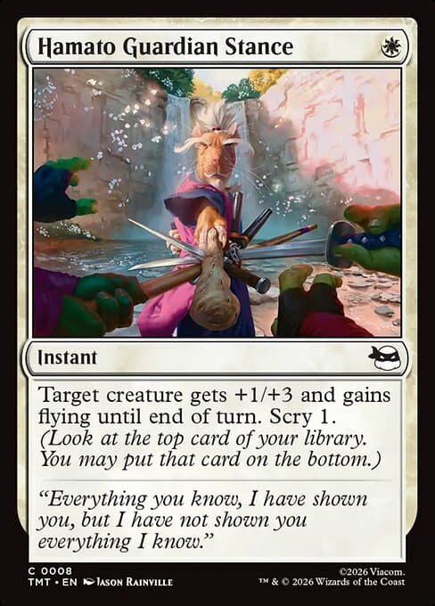Hamato Guardian Stance
