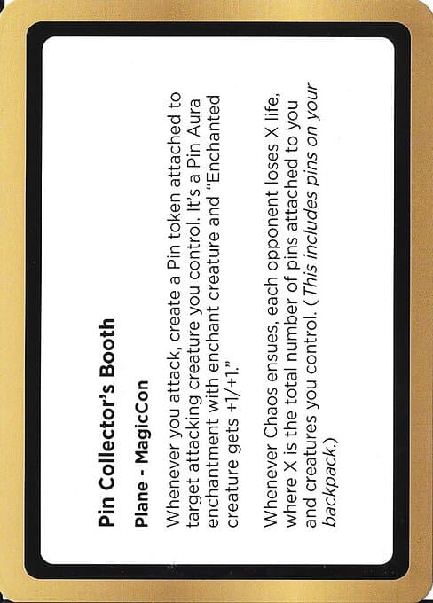 Pin Collector's Booth