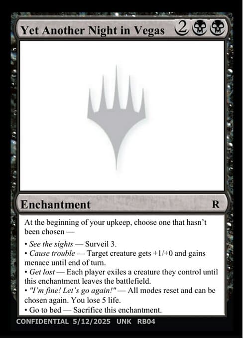 Yet Another Night in Vegas