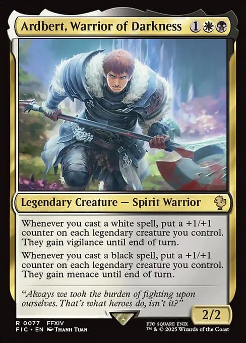 Ardbert, Warrior of Darkness