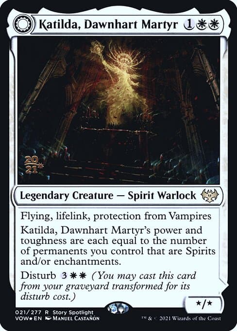 Katilda, Dawnhart Martyr // Katilda's Rising Dawn