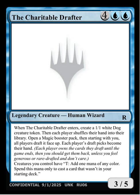 The Charitable Drafter