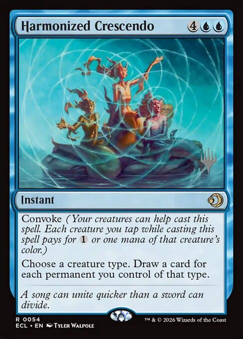 Harmonized Crescendo