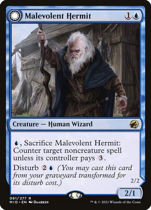 Malevolent Hermit // Benevolent Geist