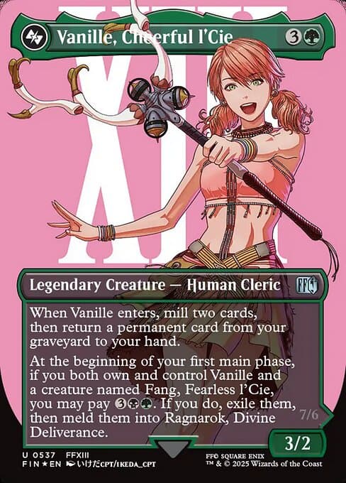 Vanille, Cheerful l'Cie // Ragnarok, Divine Deliverance