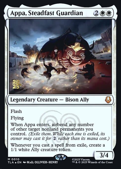 Appa, Steadfast Guardian
