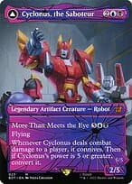 Cyclonus, the Saboteur // Cyclonus, Cybertronian Fighter